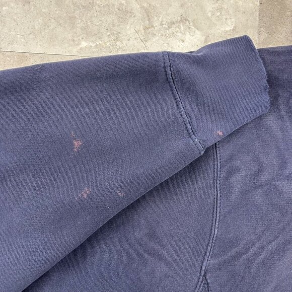 Vintage Steve Barrys Navy Midshipmen Hoodie Mens 2XL XXL Pullover Sweatshirt - Picture 8 of 13